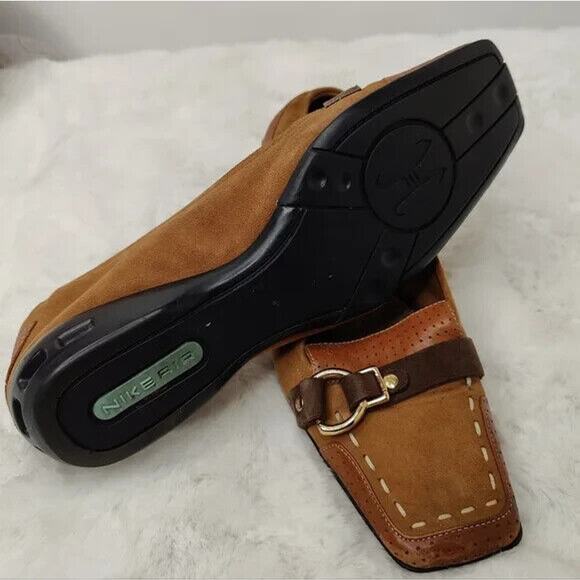 Cole Haan Tan suede Square Toe Flats Size US 5.5 - Picture 6 of 7